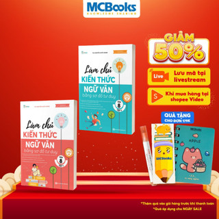 Sách - Combo Làm Chủ Kiến Thức Ngữ Văn Bằng Sơ Đồ Tư Duy Lớp 8 - Theo chương trình mới của bộ giáo dục