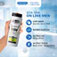 Sữa tắm gội rửa mặt 3in1 cho nam POLVITA On Line Men dưỡng ẩm hương thơm mạnh mẽ, lôi cuốn 400ml