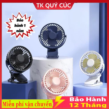 Quạt Mini Tích Điện Để Bàn Mát, Quạt Tích Điện Mini Kẹp Bàn, Quạt Kẹp Xoay 720 độ Chắc Chắn Cho Cho Các Bạn Văn Phòng