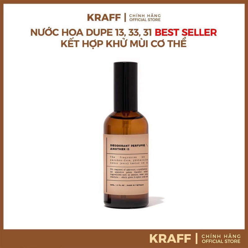 𝐃𝐞𝐨𝐝𝐨𝐫𝐚𝐧𝐭 𝐏𝐞𝐫𝐟𝐮𝐦𝐞 - Nước hoa khử mùi Dupe LELAB0 13, 33, 31 nguồn Mỹ | BigBuy360 - bigbuy360.vn
