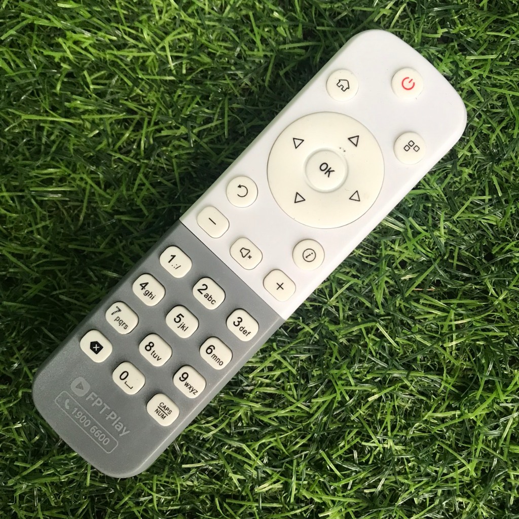 Điều khiển đầu thu fpt, Remote FPT Play 1900 6600 màu trắng hàng mới 100%