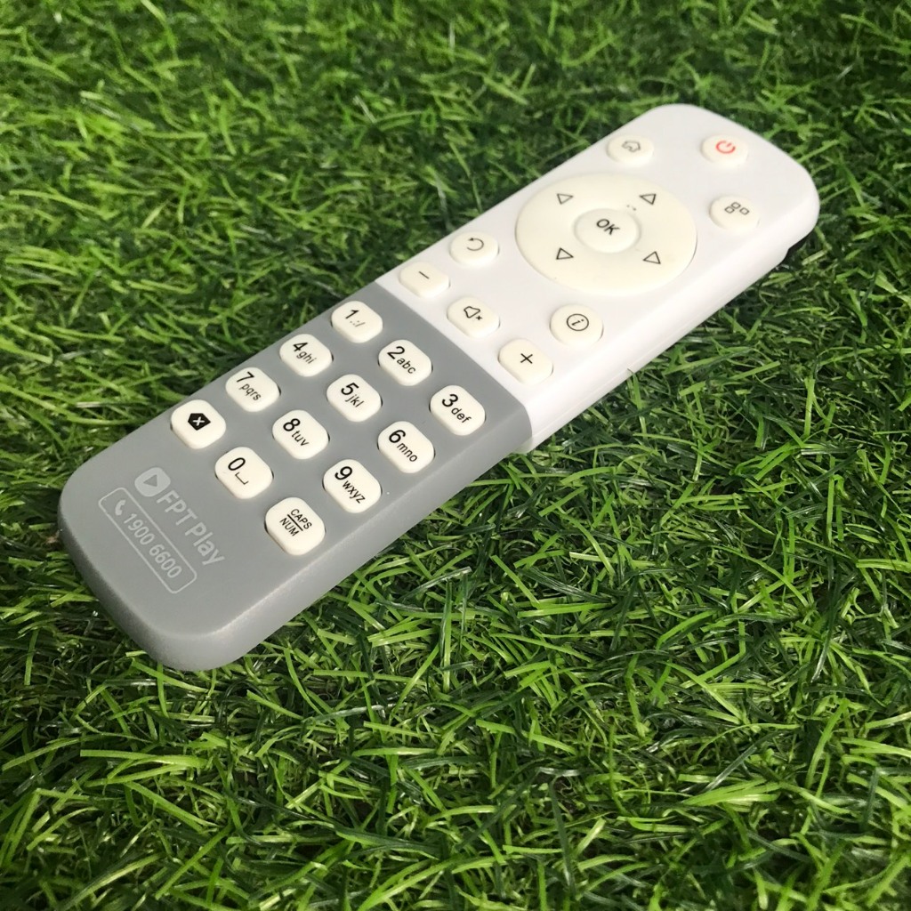 Điều khiển đầu thu fpt, Remote FPT Play 1900 6600 màu trắng hàng mới 100%