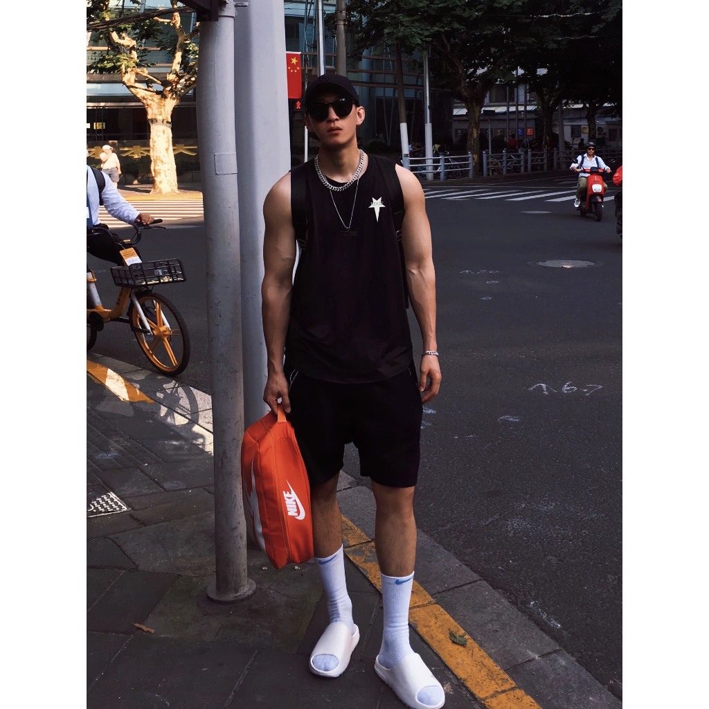 Áo Ba Lỗ Nam Tank Top Họa Tiết Hình Ngôi Sao JayZey Rộng Rãi Thoáng Mát Chuẩn Form Unisex