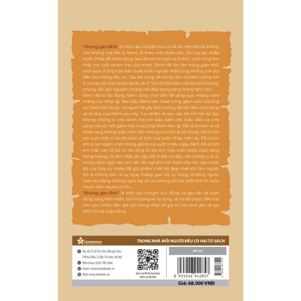 Sách Không Gia Đình: Cuộc Sống Mưu Sinh (3) - Bizbooks
