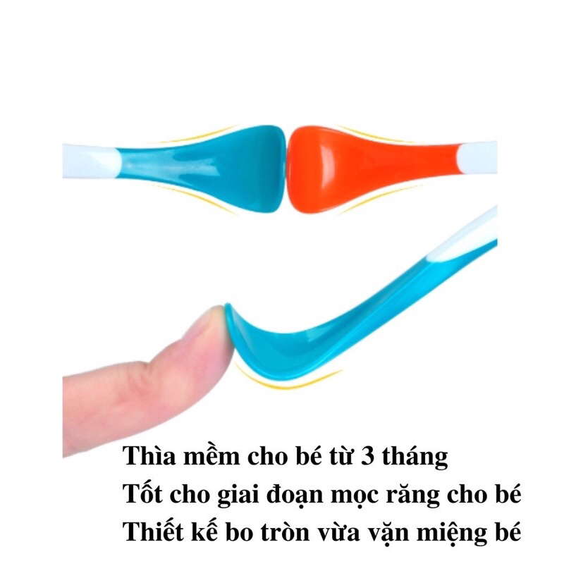 Thìa báo nóng/Thìa báo nhiệt Munchkin cho bé