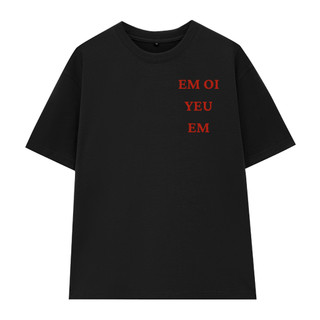 Áo Thun Unisex Anh ơi Yêu Anh VN, Áo Phông Nam Nữ Cổ Tròn Form Rộng Tay Lỡ Chất Thun Cotton60 Mềm Mịn Menswear
