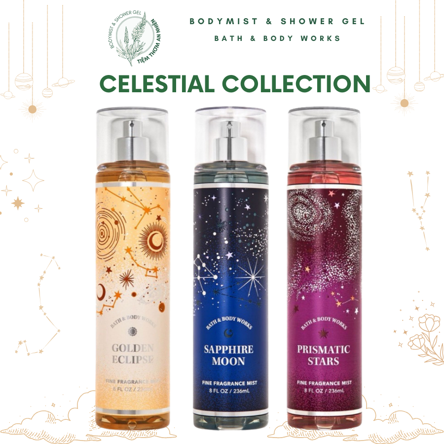 Xịt Thơm Toàn Thân Bath And Body Works 236ML - Celestial Collection ...