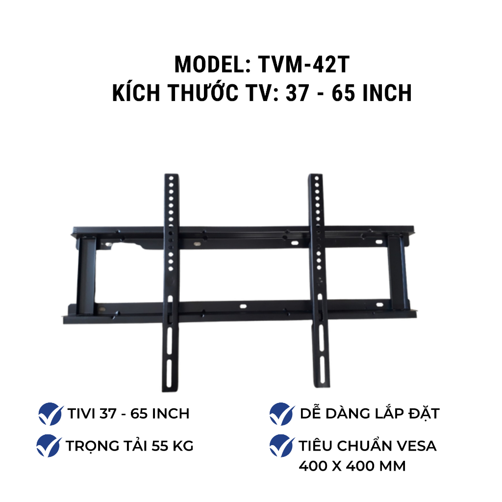 Giá treo Tivi cố định 26-65 inch, trọng tải 30kg-55kg, kệ treo ...