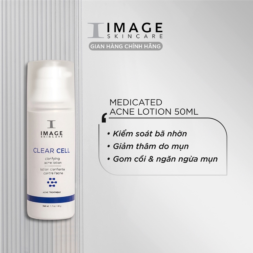 Ảnh Lotion ngừa mụn hiệu quả Image Skincare Clear Cell Medicated Acne Lotion 48g 1