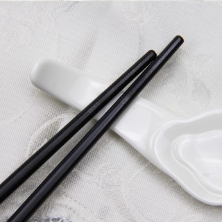 Hộp 10 Đôi Đũa Ăn Hợp Kim Mạ Vàng Hàn Quốc