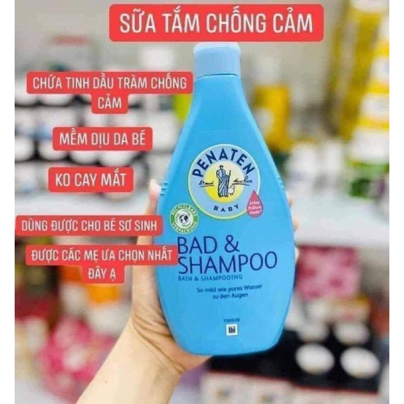 SỮA TẮM CHỐNG CẢM  PENATEN - 400ML