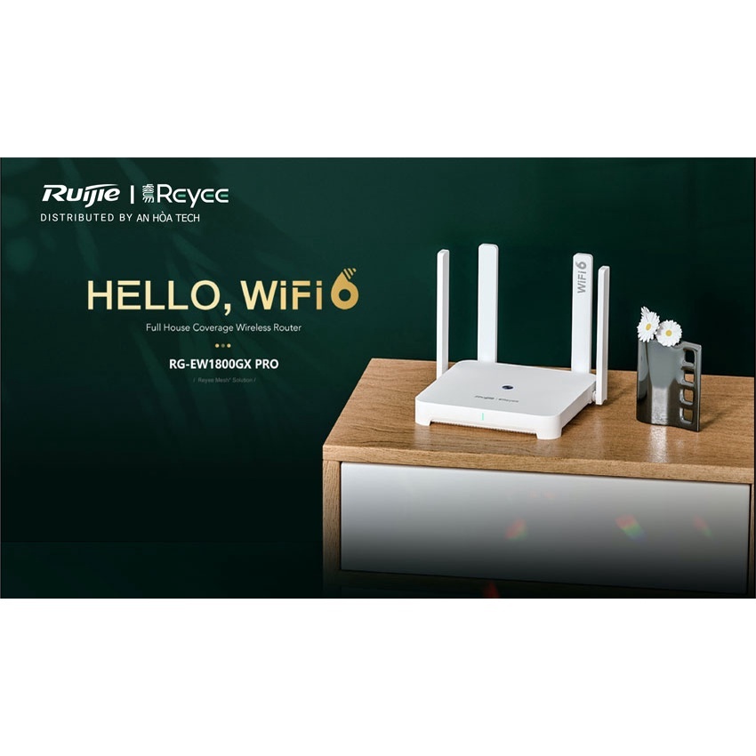 Router Wifi 6 Mesh RUIJIE RG-EW3200GX PRO, Router Wifi 6 Ruijie RG ...