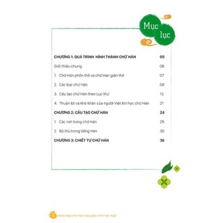 Sách - MindMap Chữ Hán Theo Giáo Trình Hán Ngữ