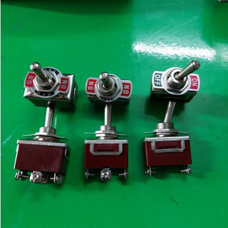Công tắc gạt nâu 2 chân, 3 chân, 6 chân loại 1.
