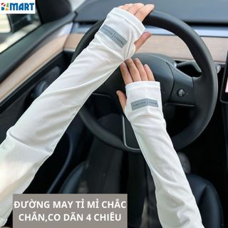 Găng tay chống nắng, chống tia UV, tia cực tím nam nữ, bao tay đi nắng xỏ tay hở ngón thoáng khí.