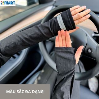 Găng tay chống nắng, chống tia UV, tia cực tím nam nữ, bao tay đi nắng xỏ tay hở ngón thoáng khí.