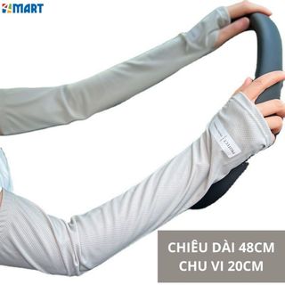 Găng tay chống nắng, chống tia UV, tia cực tím nam nữ, bao tay đi nắng xỏ tay hở ngón thoáng khí.