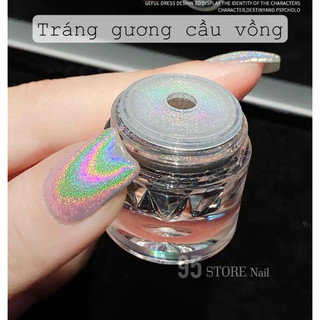 Bột tráng gương cầu vồng cao cấp - dùng được trên tất cả các nền màu