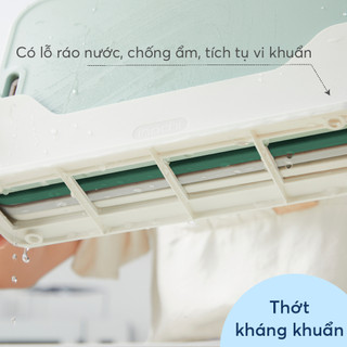 Bộ 4 thớt đa năng Yoko ( kèm hộp) thái thịt sống, thịt chín, cá và rau củ riêng biệt