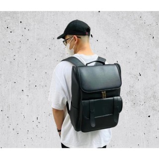 Balo da thời trang nam cao cấp chống nước chống sốc nhiều ngăn đi học đi làm đi chơi đựng vừa Laptop 15,6inch BLG80BL803