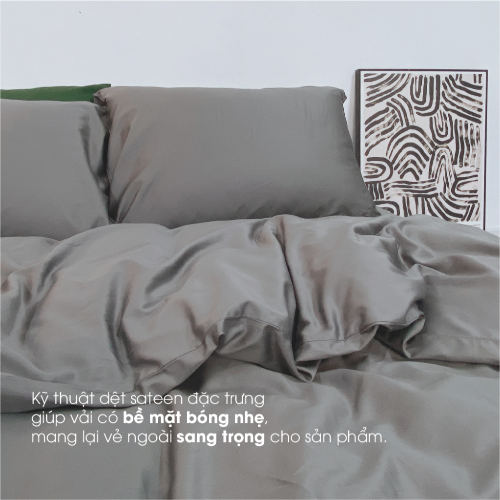 Ảnh Vỏ gối ôm Changmi Bedding 100% Cotton Sateen tự nhiên - 40 x 110 cm (1 chiếc) 2