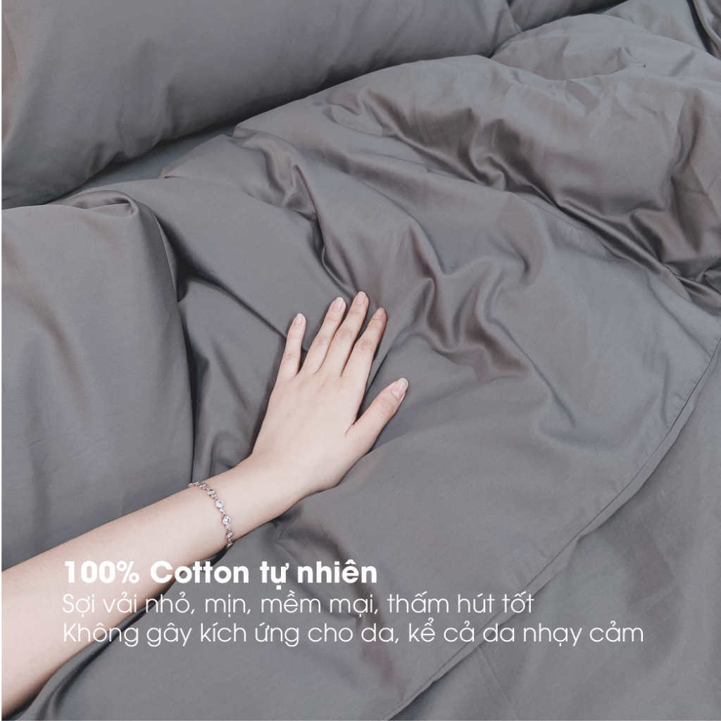 Ảnh Vỏ gối ôm Changmi Bedding 100% Cotton Sateen tự nhiên - 40 x 110 cm (1 chiếc) 1