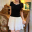 Chân váy ngắn 2 tầng kẹp mí nữ - Short skirt đầm kiểu tenis thiết kế 2 lớp nhiều màu hàn quốc