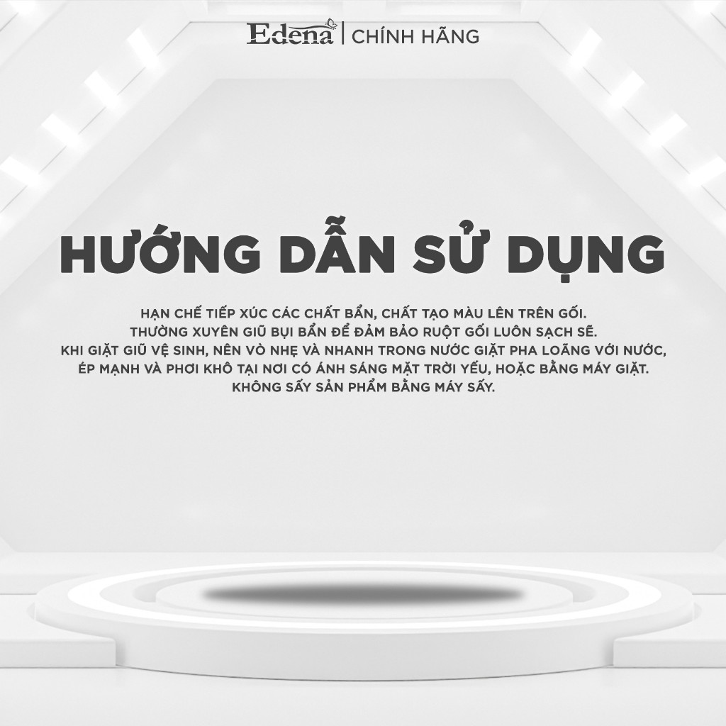Ảnh Ruột Gối Ball EDENA Kích Cỡ 45x65cm Êm Ái Sang Trọng 4