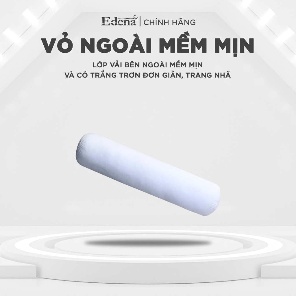 Ảnh Edena Ruột Gối Ôm Gòn Ball Kích Cỡ 80x100cm 2