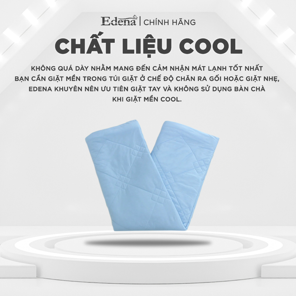 Ảnh Chăn ( mền) Cool Edena - Vải nhập khẩu tự nhiên 100% có mùi thơm, siêu mát 4