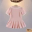 Váy polo ngắn tay cho bé gái PUMPKINSHOP D977 thời trang bé gái mùa hè