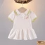 Váy polo ngắn tay cho bé gái PUMPKINSHOP D977 thời trang bé gái mùa hè