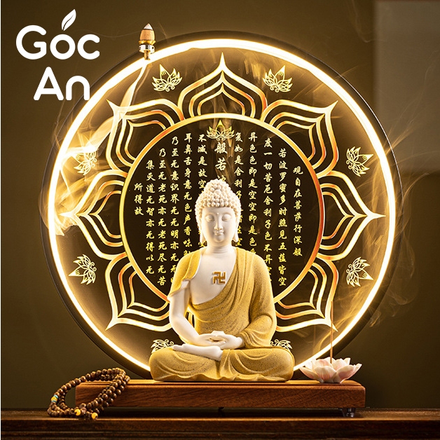 Tượng Phật A Di Đà Gốm Tử Sa Cao 22cm, Tượng Phật Đặt Bàn Thờ, Decor , Trang Trí