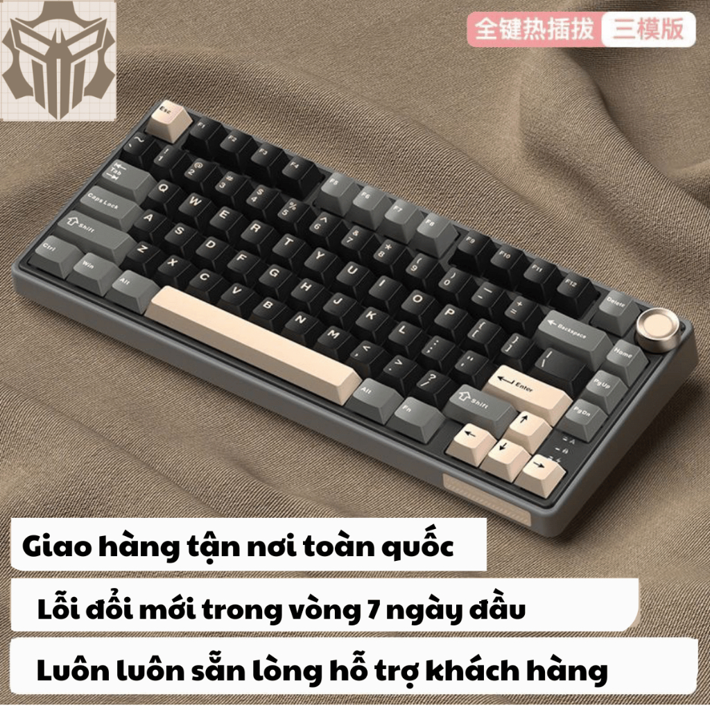 Bàn Phím Cơ Không Dây RK R75 3 Mode| Linear Swwitch|Hỗ Trợ Hotswap| Led ...