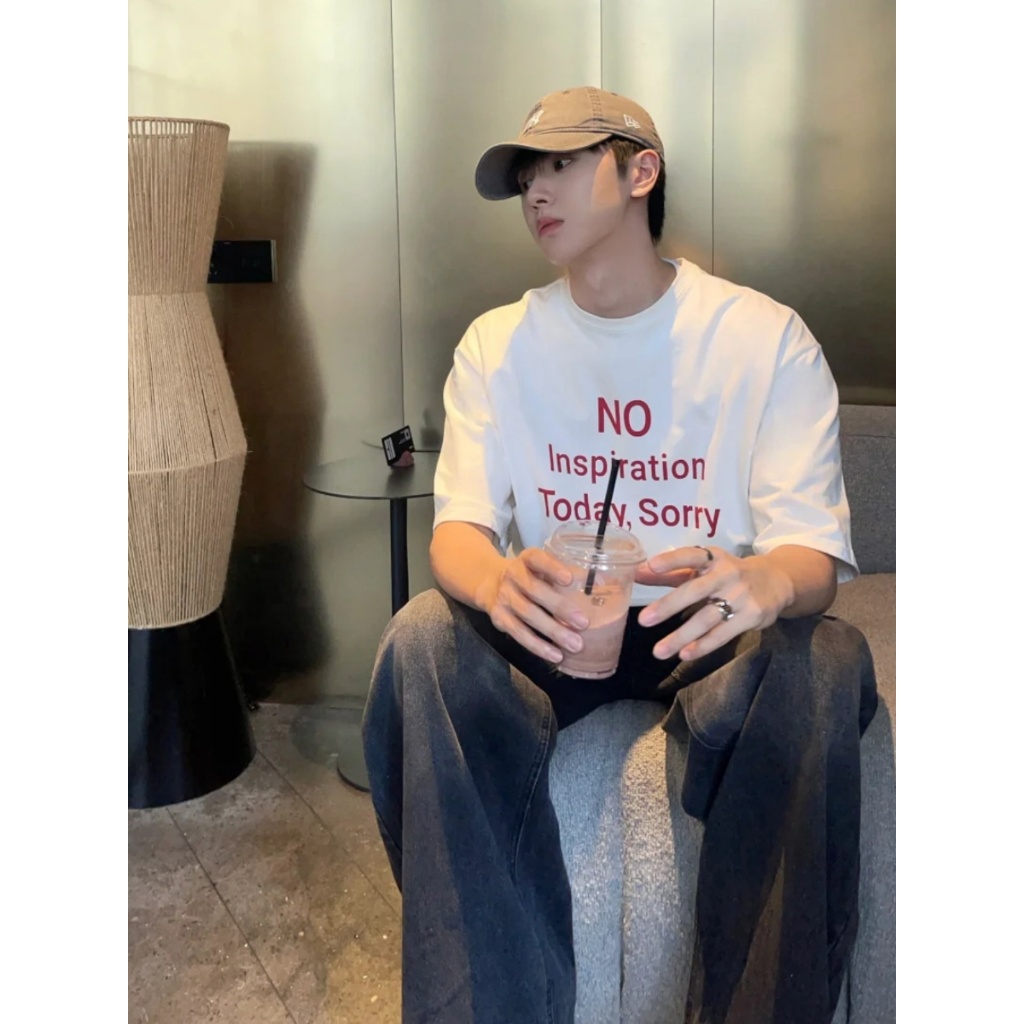 Áo Thun Nam Họa Tiết Chữ NO Vintage JayZey Phông Tay Lỡ Chất Vải Cotton Co giãn Chuẩn Form Unisex