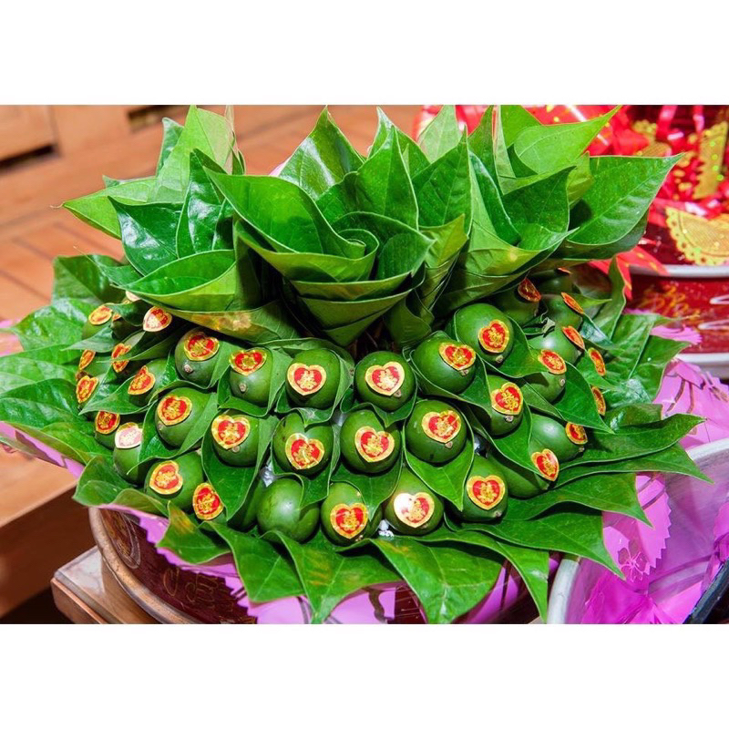 Lá trầu, buồng cau giả làm cháp lễ, cưới hỏi | Shopee Việt Nam