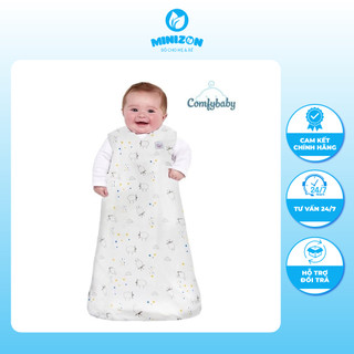 Túi ngủ chần bông kéo khóa Comfy baby cho bé size 6-12m & 12-24m