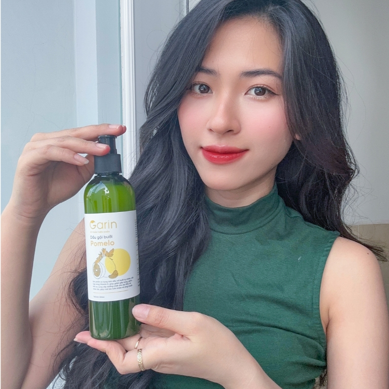 Ảnh Bộ 3 chai dầu gội bưởi kích mọc tóc pomelo Garin làm sạch tóc và da đầu dưỡng tóc chắc khỏe hơn 4
