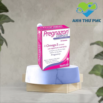 Viên Bổ Bầu HealthAid Pregnazon Complete - Cung cấp Vitamin và Khoáng Chât thiết yếu cho mẹ bầu H/60v - ANH QUỐC-PMC