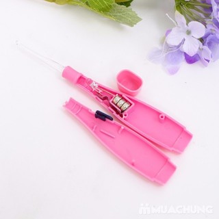 Dụng Cụ Lấy Ráy Tai Có Đèn Đầu Mềm An Toàn Cho Bé - Lấy Ráy Tai Có Đèn 3 Đầu  -  Alulu.store