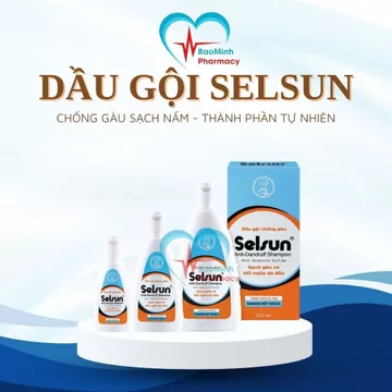 Dầu Gội Dầu Xả Chống Gàu Sạch Nấm Selsun Chiết Xuất Từ Thành Phần Tự Nhiên An Toàn Và Hiệu Quả