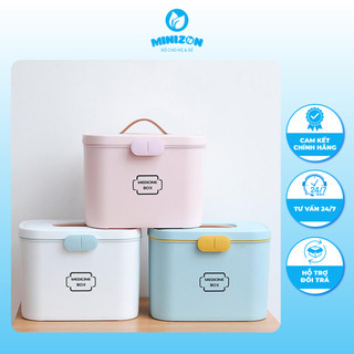 Hộp Đựng Thuốc Cho bé Và Cả Gia Đình Mẫu Mới Đủ Màu