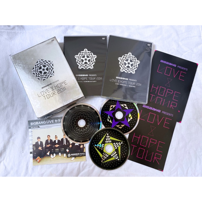 Bigbang Presents Japan album Love & Hope Tour 2011 đã khui seal