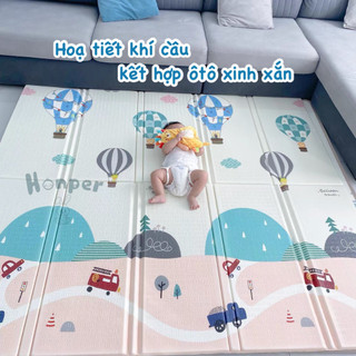 Thảm xốp gấp gọn Honper KT 1,8×2,0m chất liệu XPE cao cấp dày 1cm