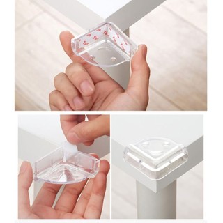 Bịt góc bàn, bọc cạnh bàn kính, cạnh cửa sổ, cạnh tủ, cạnh giường, bịt góc bàn silicon chống va đập, an toàn cho trẻ nhỏ