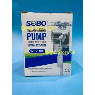 Lọc Thác Sobo Wp 518h cho bể cá mini 3,5w (Có lọc váng) Sale