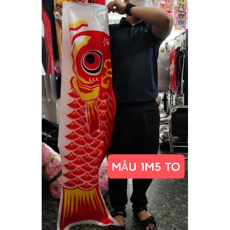 [KOI TO 1M 1M2 1M5] Cá chép vải Nhật Bản các loại dài 1m - 1m2 - 1m5