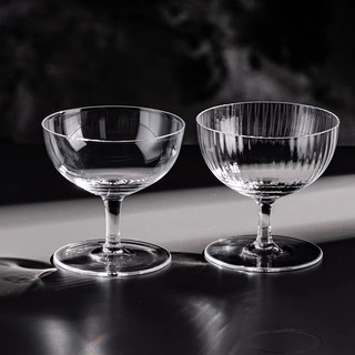 Ly coupe 240ml, ly thủy tinh pha cocktail chuyên dùng trong quán cà phê, bar, pub