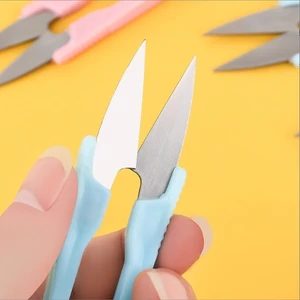 Kéo Cắt Chỉ, Kéo Bấm Chỉ, Cán làm bằng Nhựa Chữ U tiện dụng - KCC001a