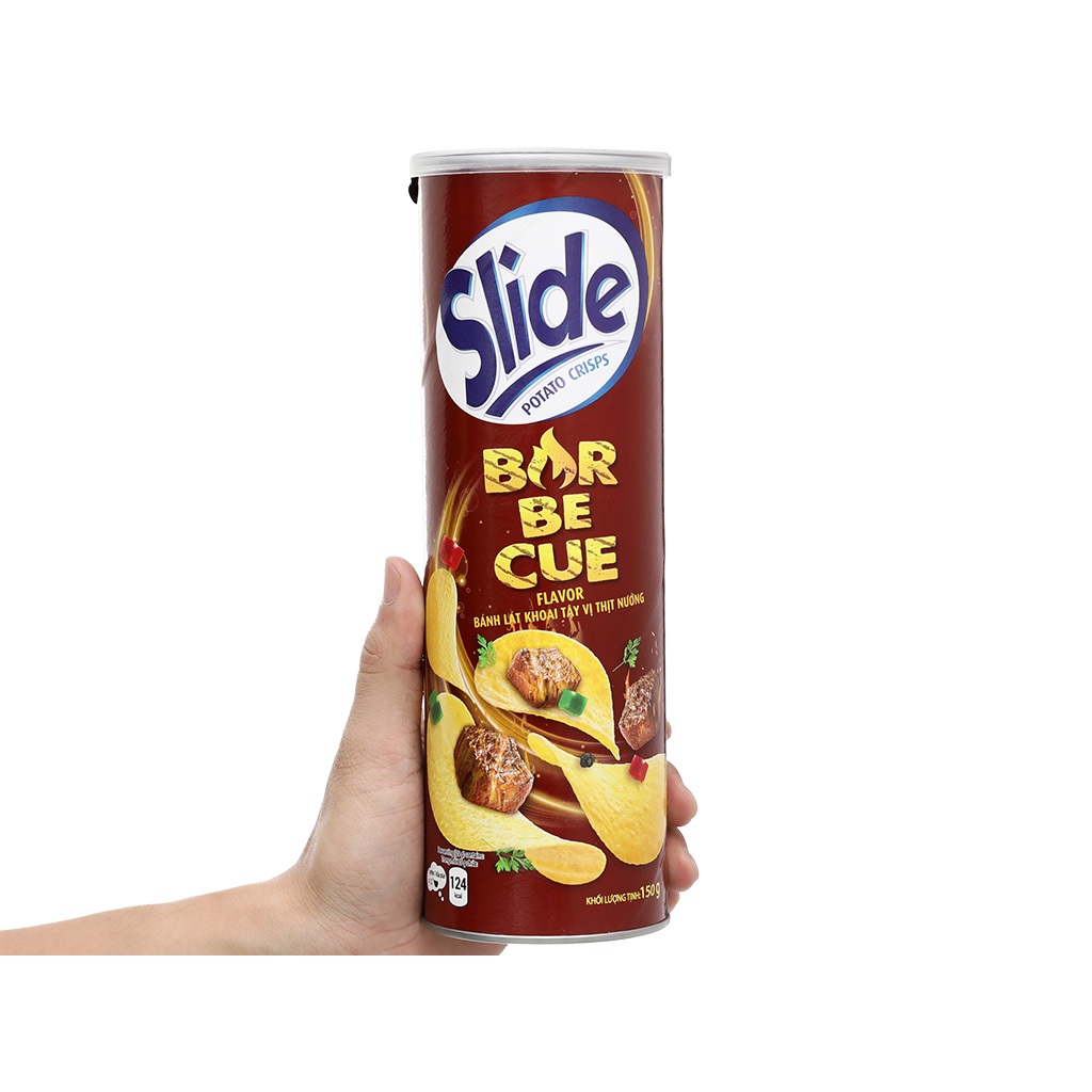 [Lon Lớn 150g] Bánh Lát Snack Khoai Tây Slide Đủ Vị - Bánh Snack Khoai ...